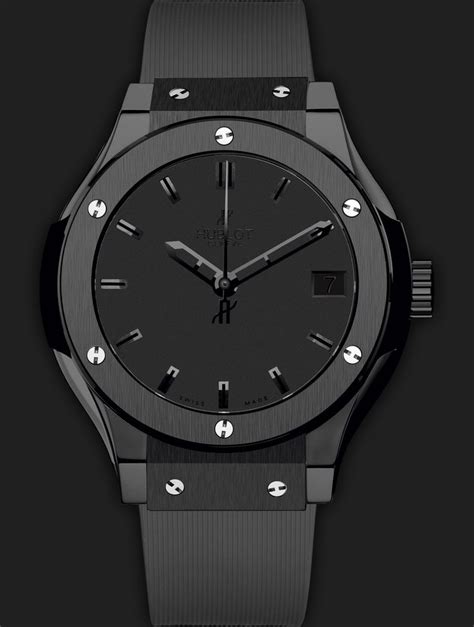 montre hublot classic fusion all black|Hublot Classic Fusion Quartz Original Black Magic .